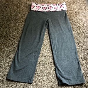 VS PINK— Wide Leg Crop Yoga Pants